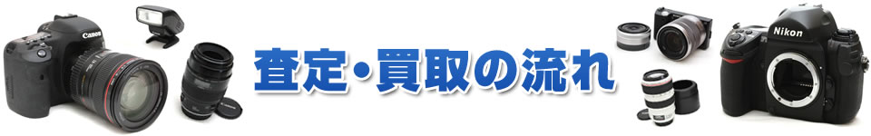 査定・買取の流れ